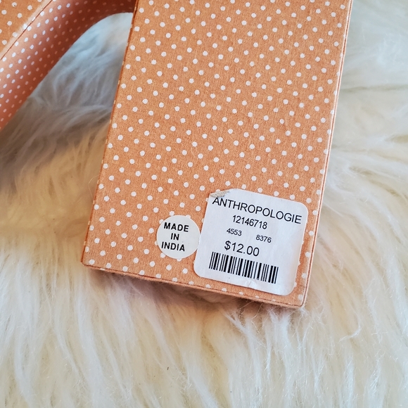 Anthropologie Padded Monogram Orange R Wall Decor - Picture 5 of 7